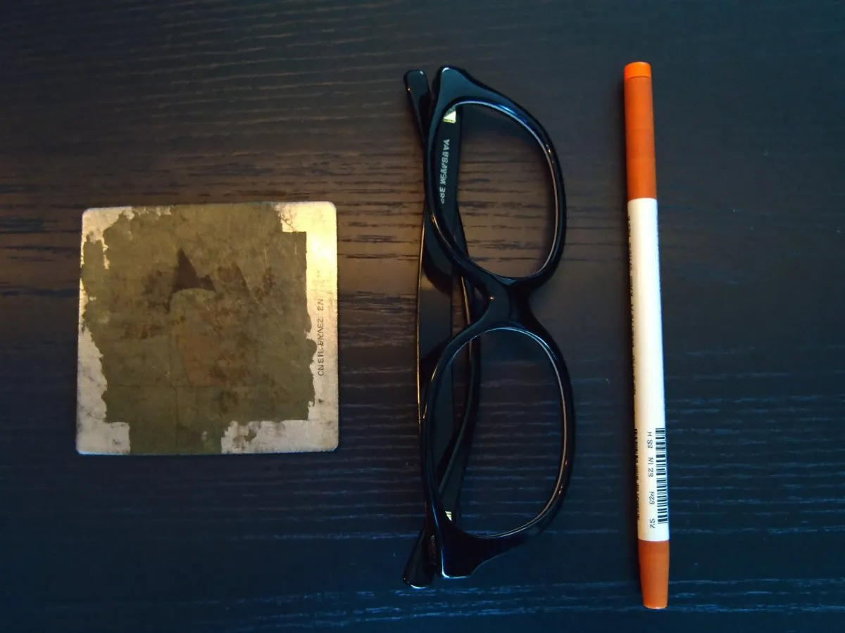 Schritt 02 · Rohglas — Das Glas kommt rund an.